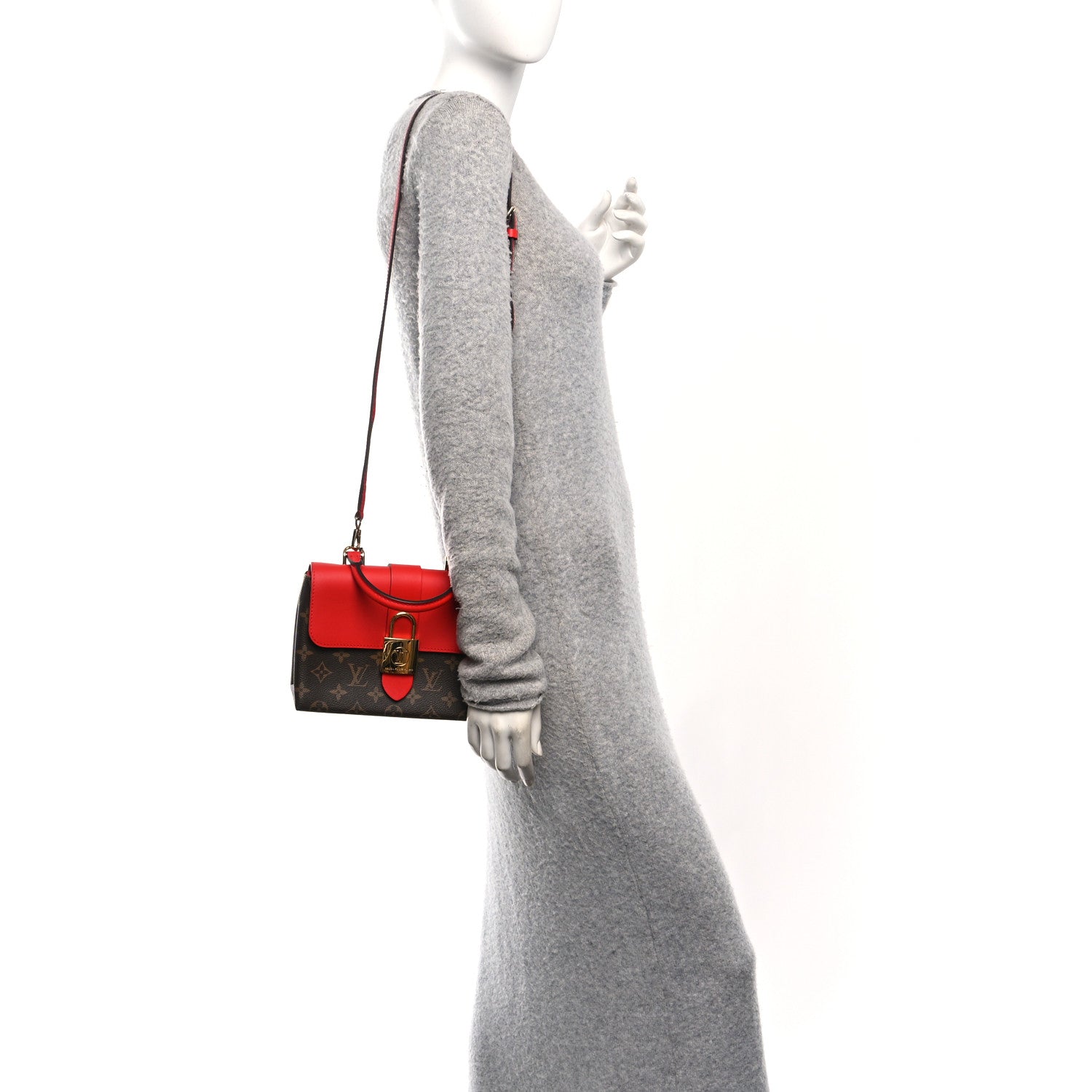 Louis Vuitton Monogram Locky BB Coquelicot
