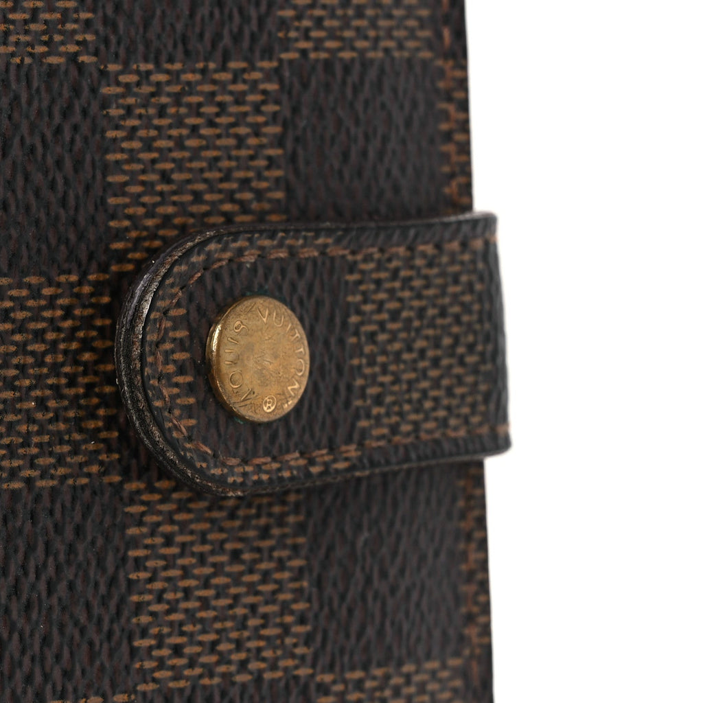 Louis Vuitton Damier Ebene French Purse Wallet
