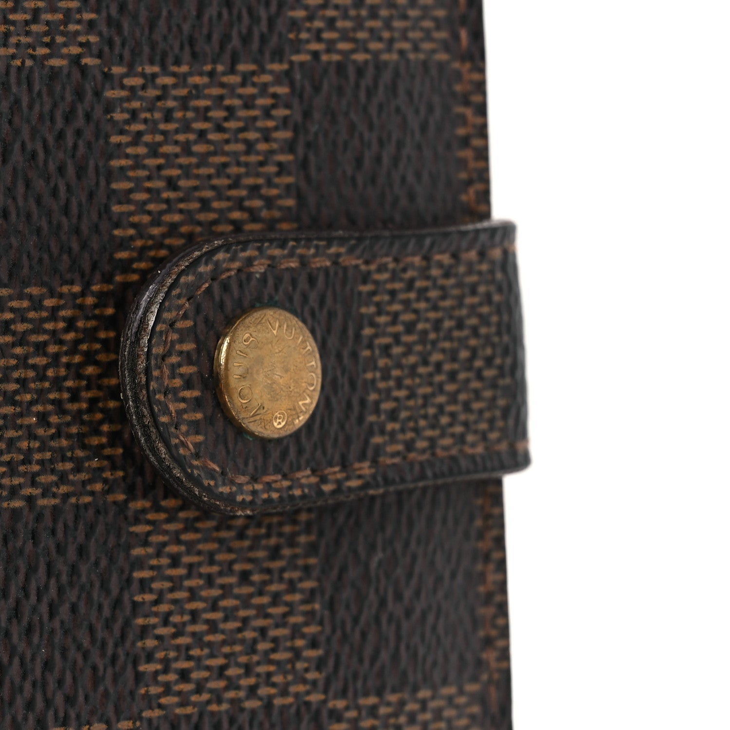 Louis Vuitton Damier Ebene French Purse Wallet