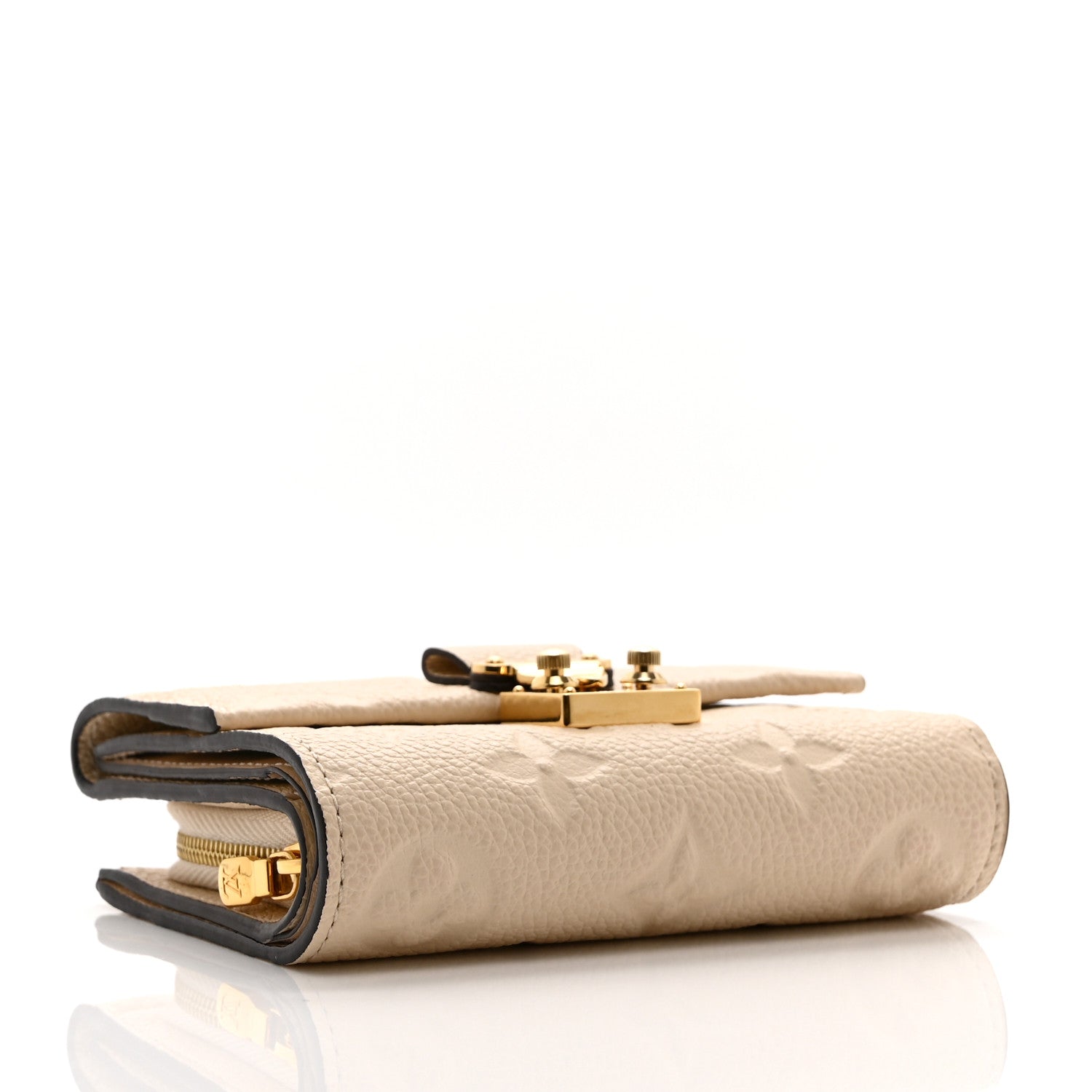 Louis Vuitton Empreinte Metis Compact Wallet Cream