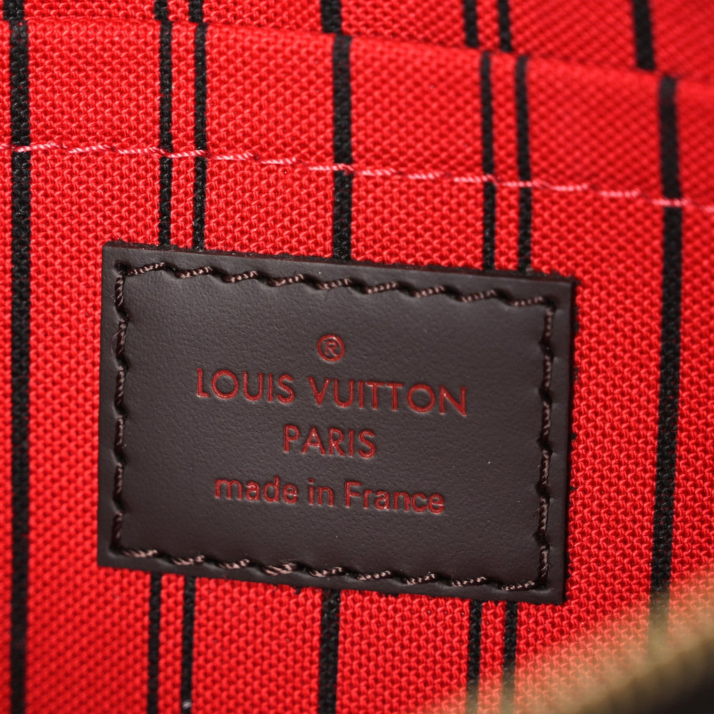 Louis Vuitton Damier Ebene Neverfull MM GM Pochette