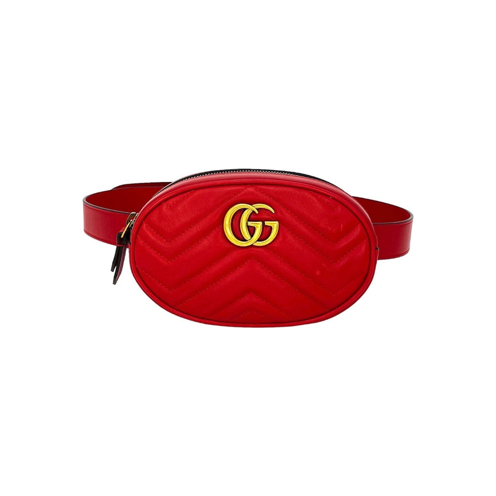 Gucci Marmont Matelasse Belt Bag