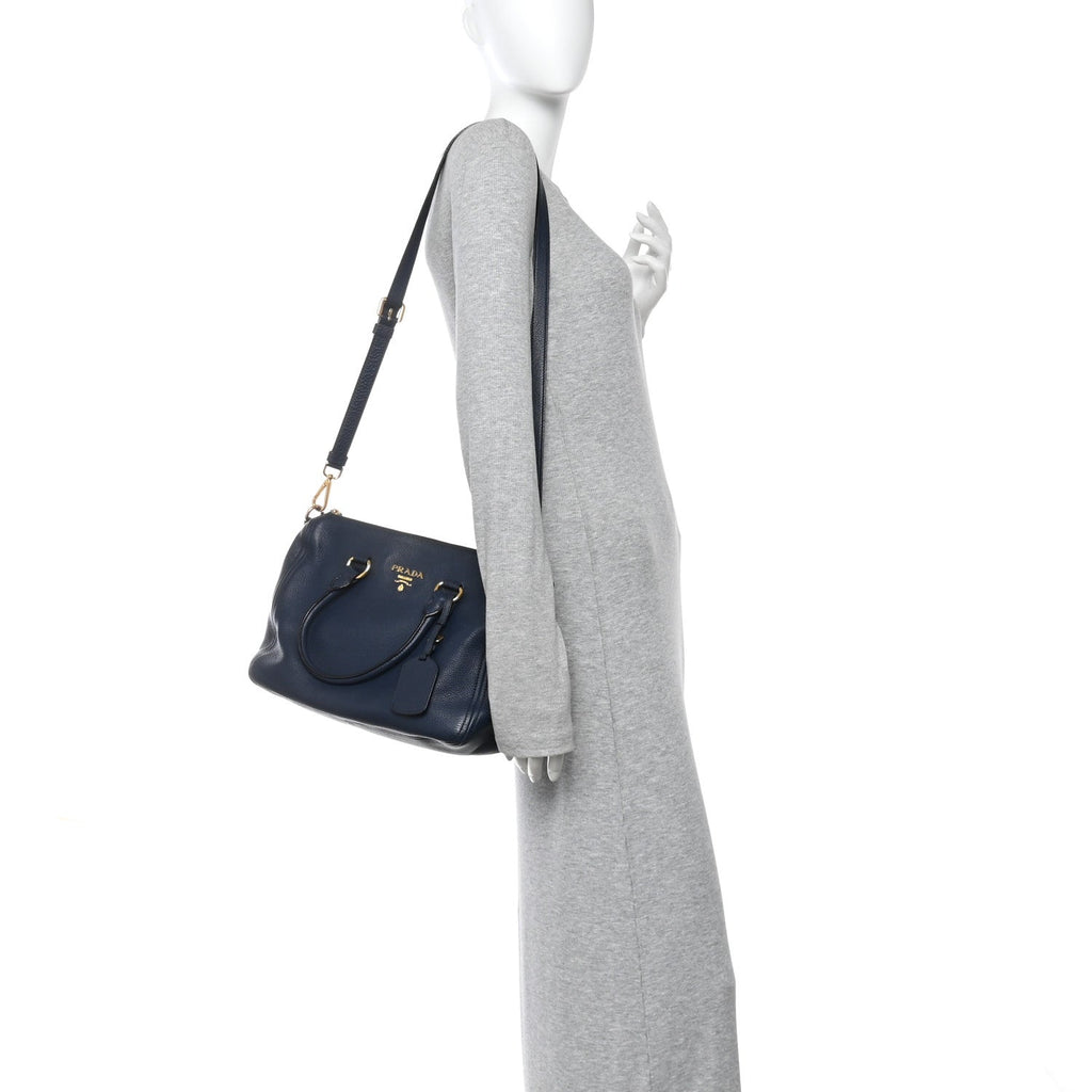 Prada Vitello Phenix Bauletto Baltico
