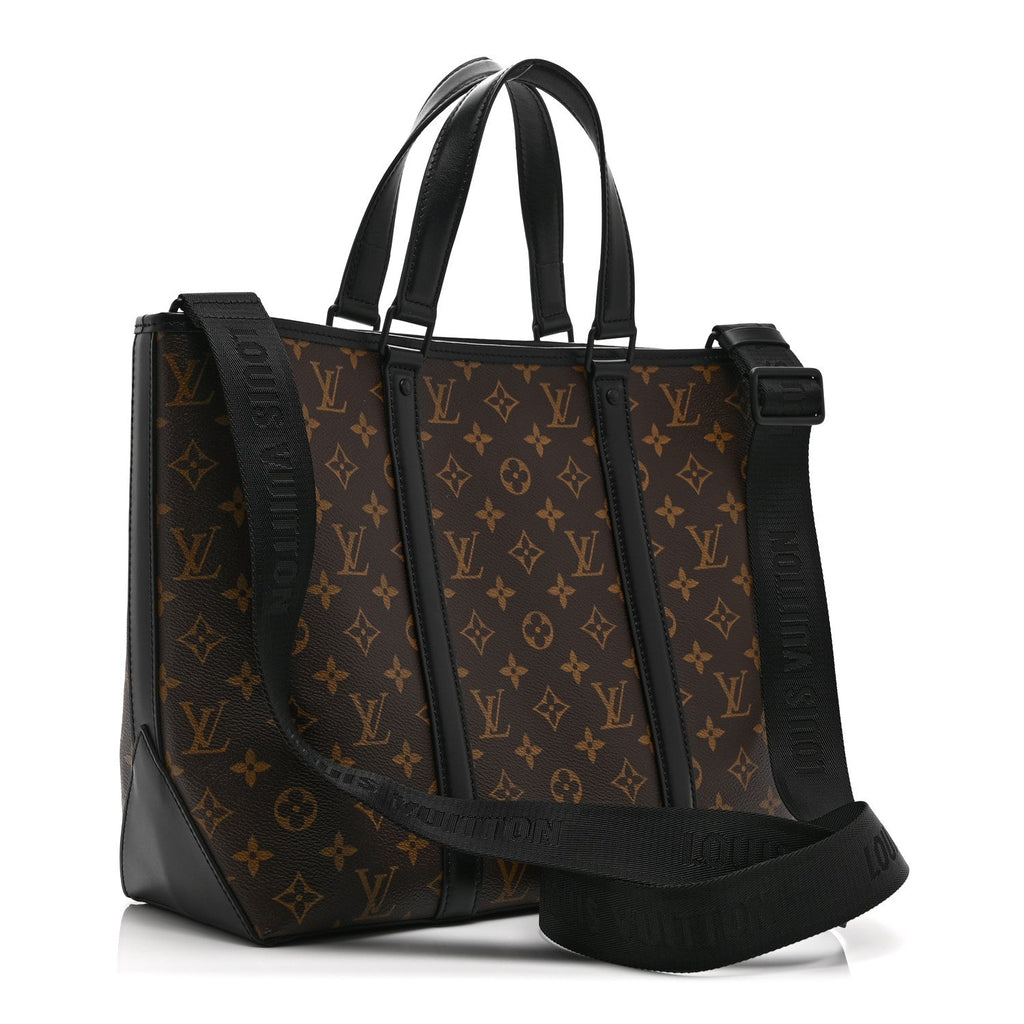 Louis Vuitton Monogram Macassar Weekend Tote PM