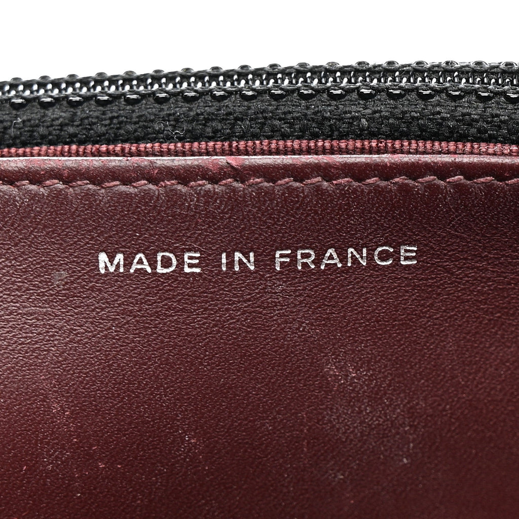 Chanel Caviar Quilted Wallet on Chain WOC Black
