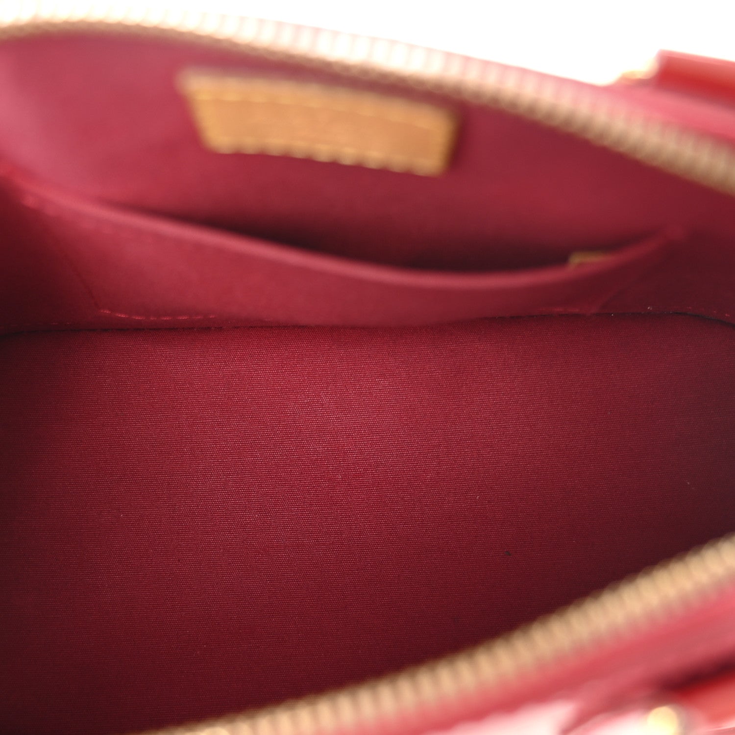Louis Vuitton Vernis Alma BB Cherry