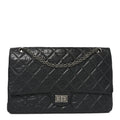 Chanel Aged Calfskin Quilted 2.55 Reissue 226 Flap Grey