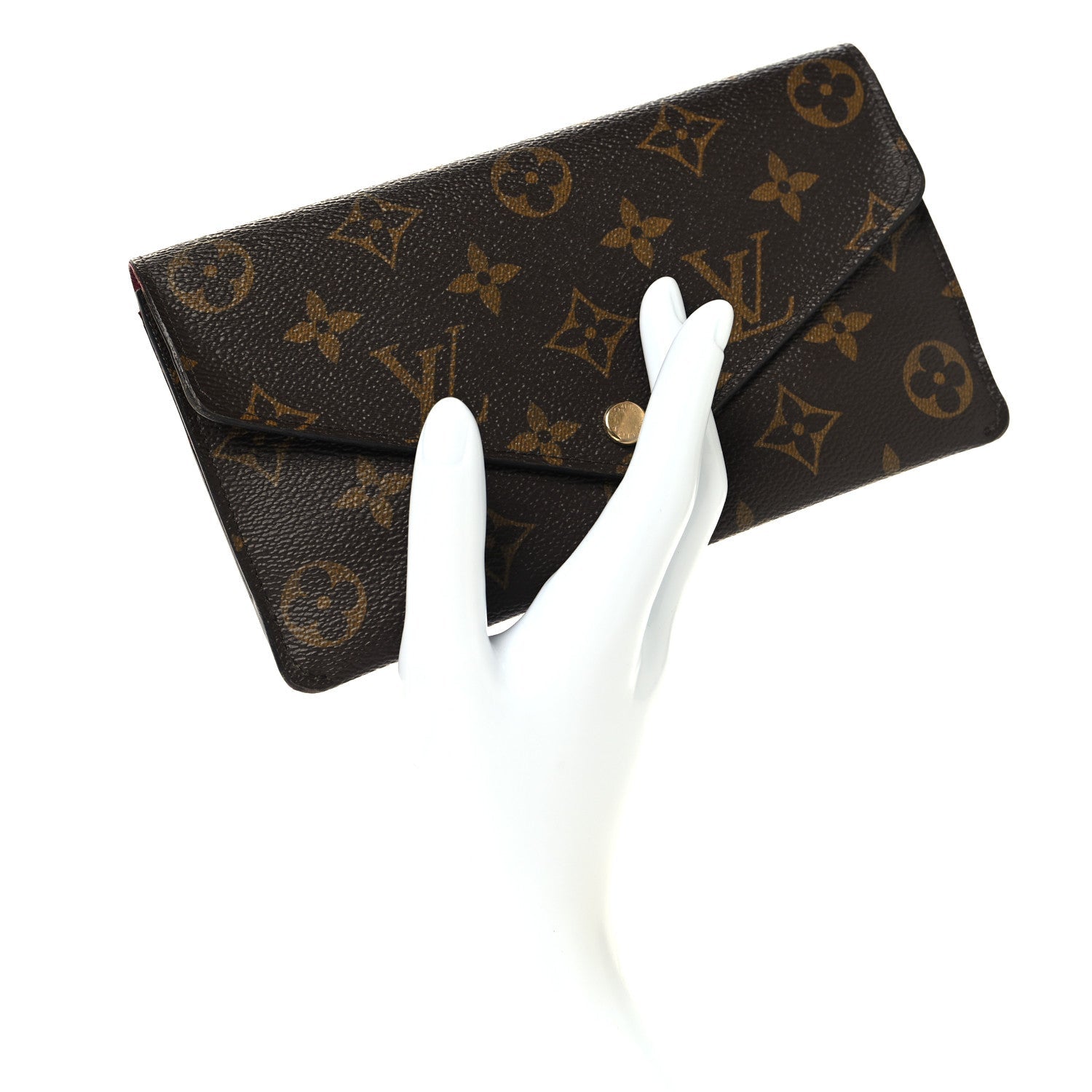 Louis Vuitton Monogram Jeanne Wallet Fuchsia