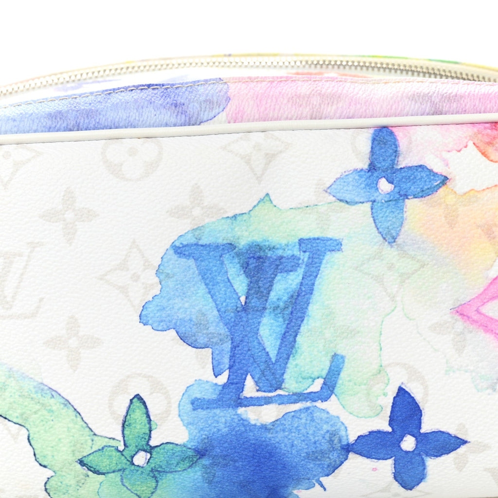 Louis Vuitton Monogram Watercolor Dopp Kit Toilet Pouch Multicolor