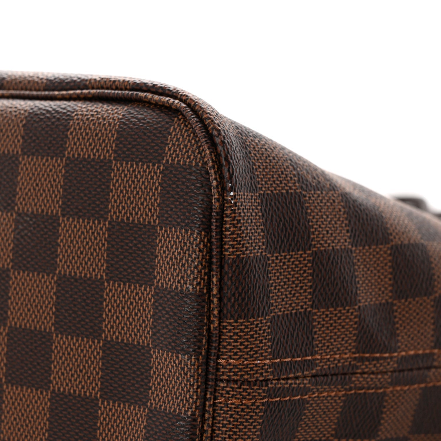 Louis Vuitton Damier Ebene Neo Neverfull MM Rose Ballerine