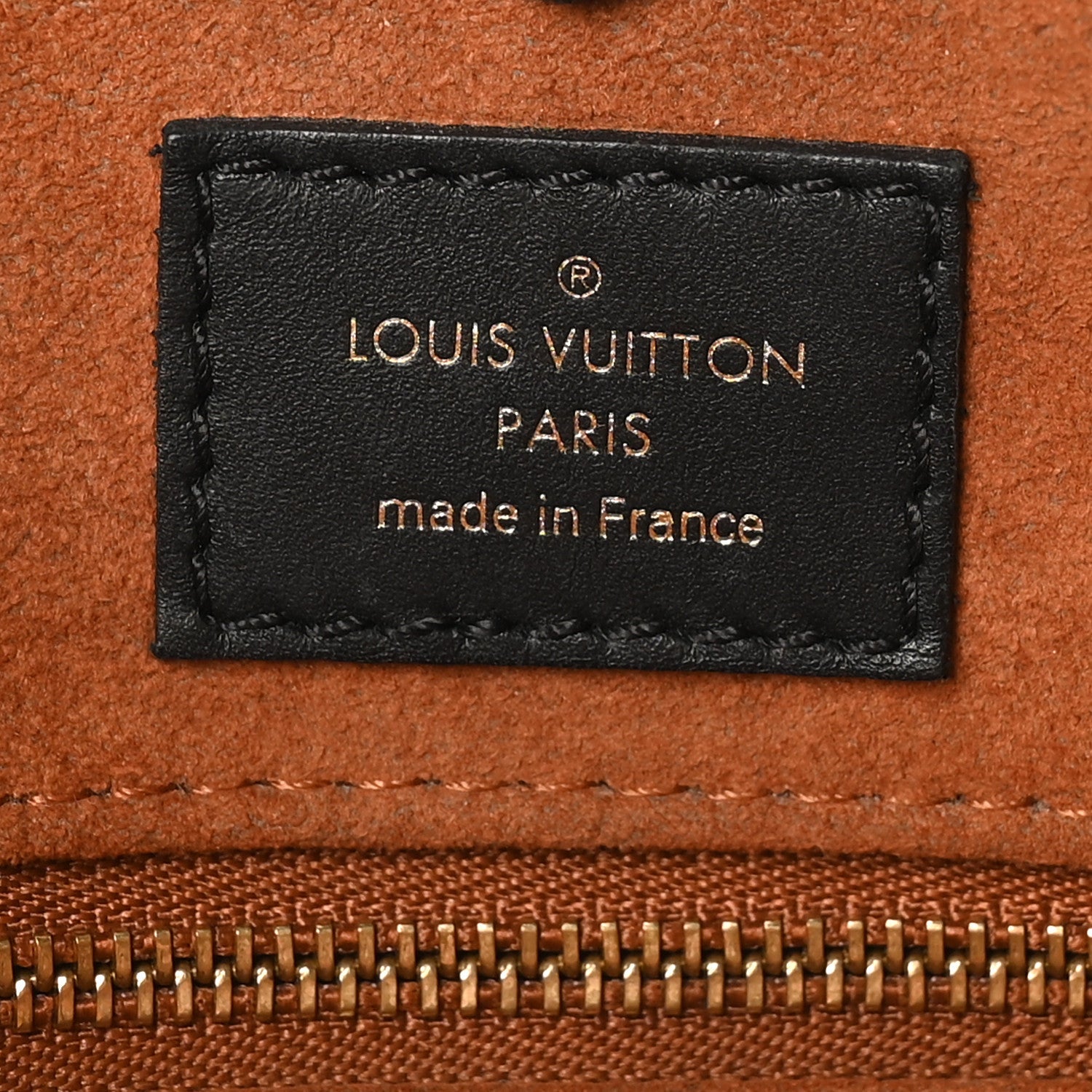 Louis Vuitton Empreinte Monogram Giant Wild At Heart Onthego MM Caramel