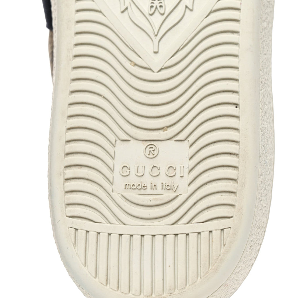 Gucci GG Supreme Monogram Womens Ace Low-Top Sneaker 37 Beige