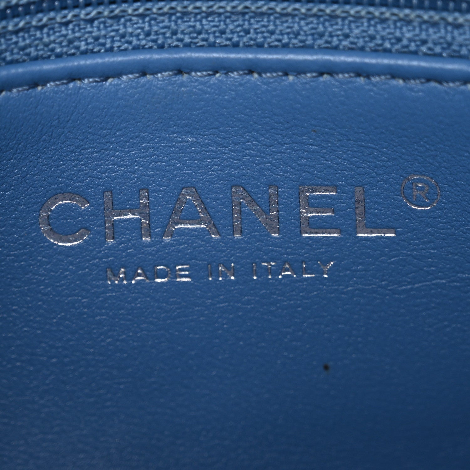 Chanel Denim Quilted Camellia Sweetheart Mini Flap Blue