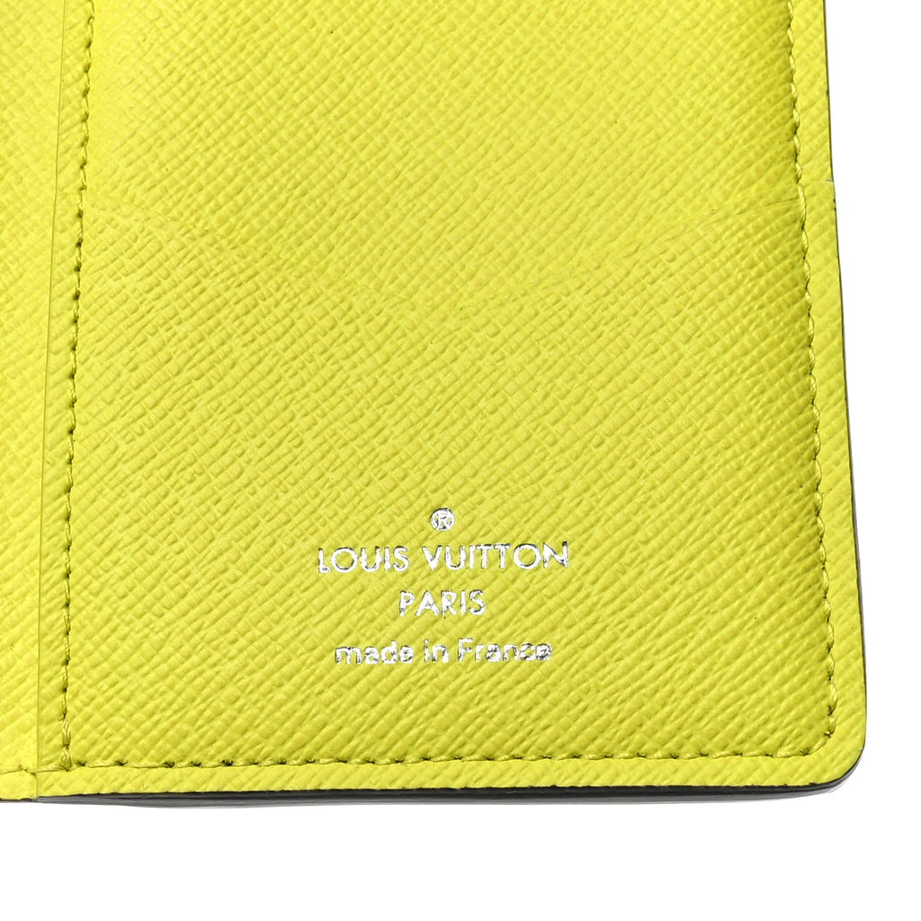 Louis Vuitton Taigarama Pocket Organizer NM Yellow