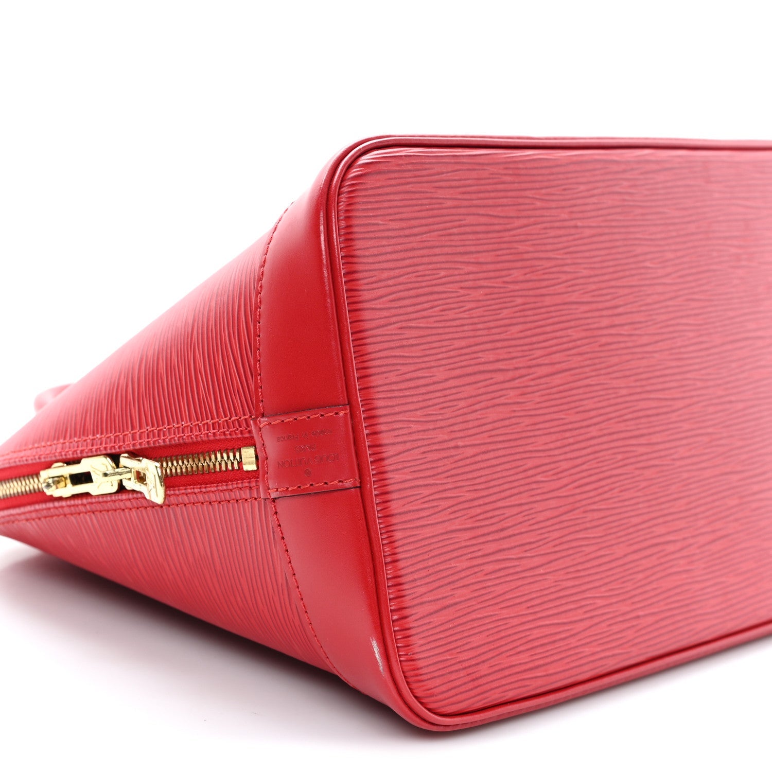 Louis Vuitton Epi Alma PM Castillan Red
