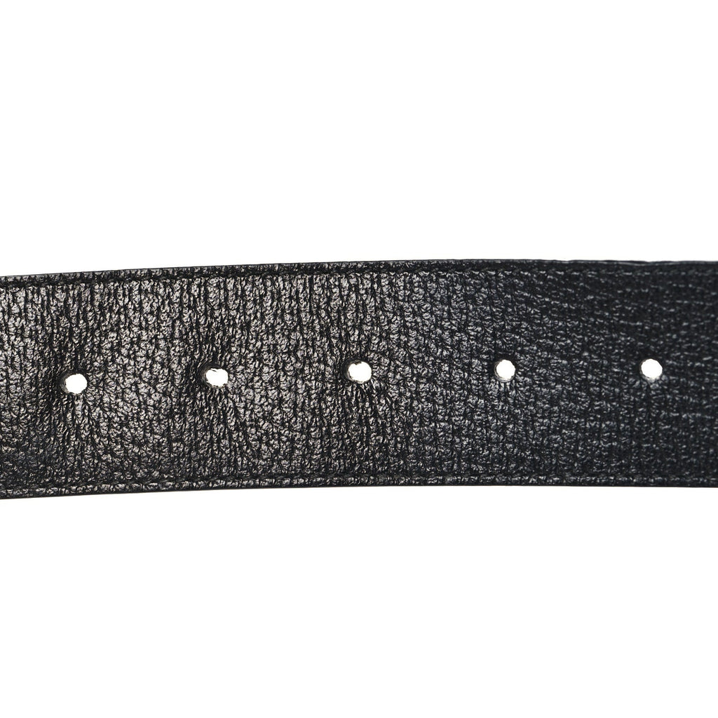 Gucci Textured Calfskin Double G 40mm Belt 95 38 Black