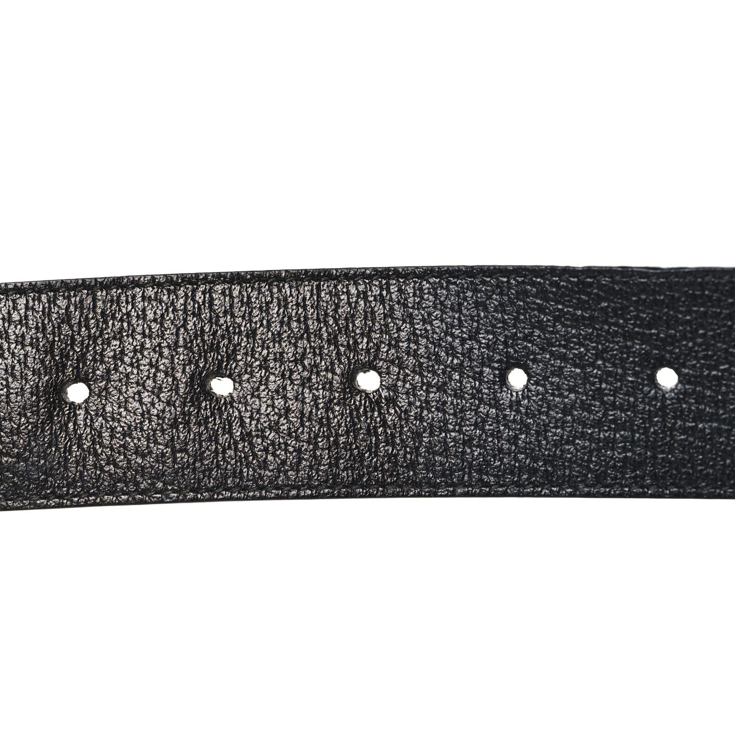 Gucci Textured Calfskin Double G 40mm Belt 95 38 Black