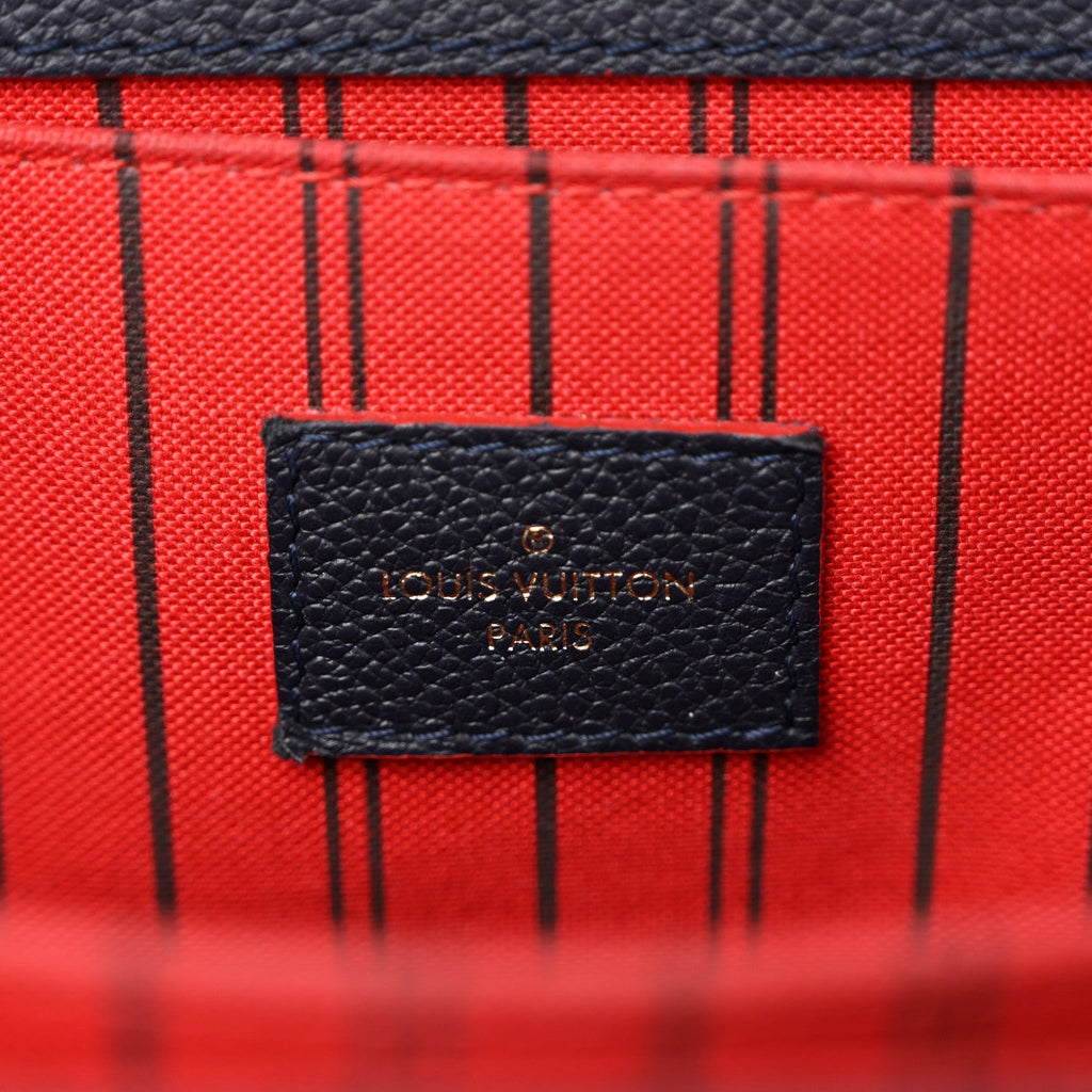 Louis Vuitton Empreinte Pochette Metis Marine Rouge