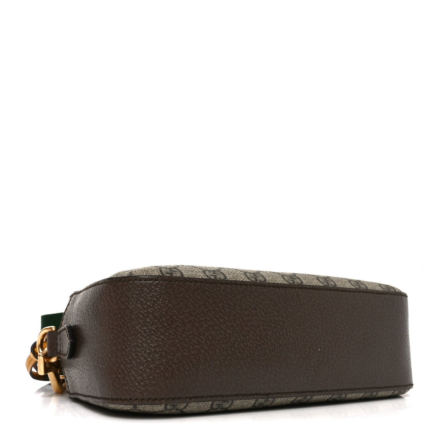Gucci GG Supreme Monogram Web Neo Vintage Shoulder Bag Beige New Acero Crop