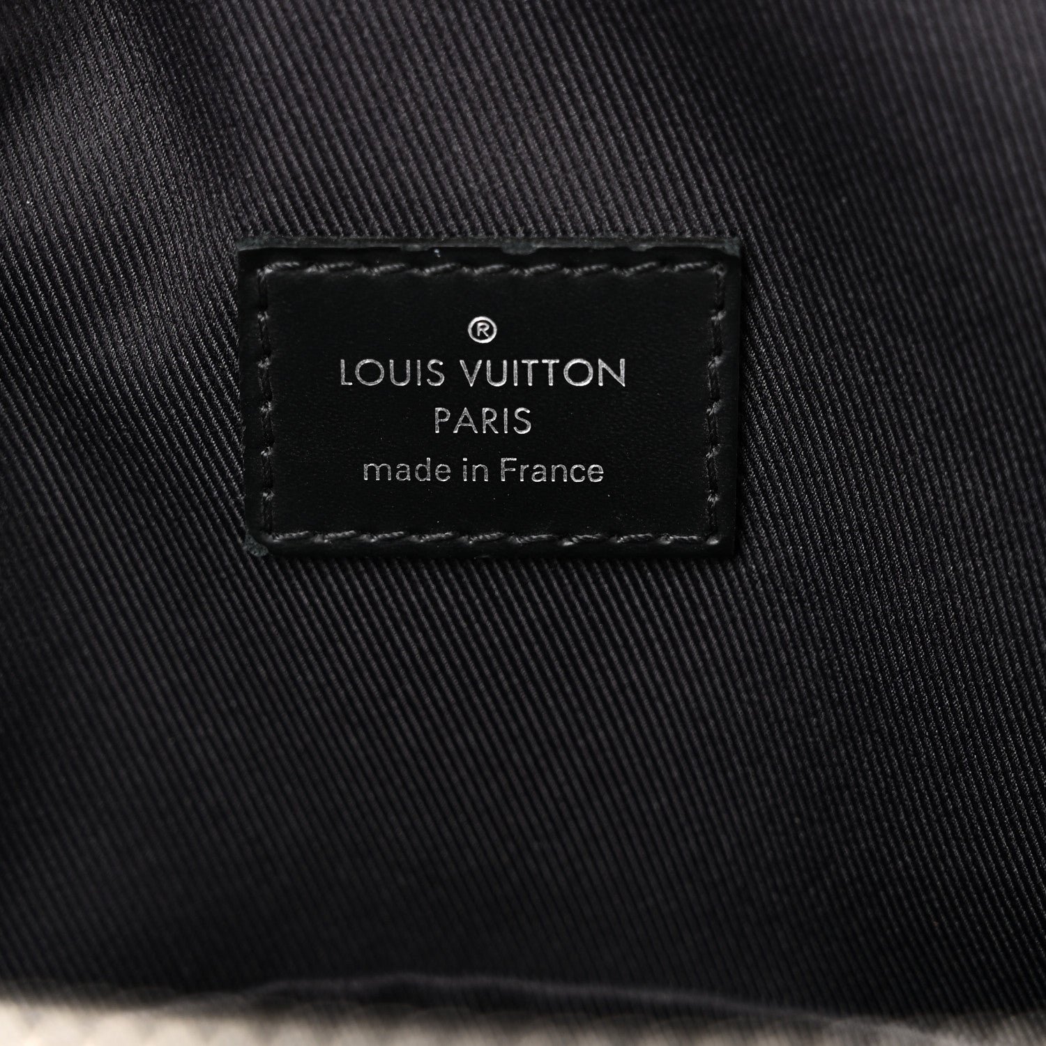 Louis Vuitton Damier Graphite Pixel Avenue Sling Backpack Blue