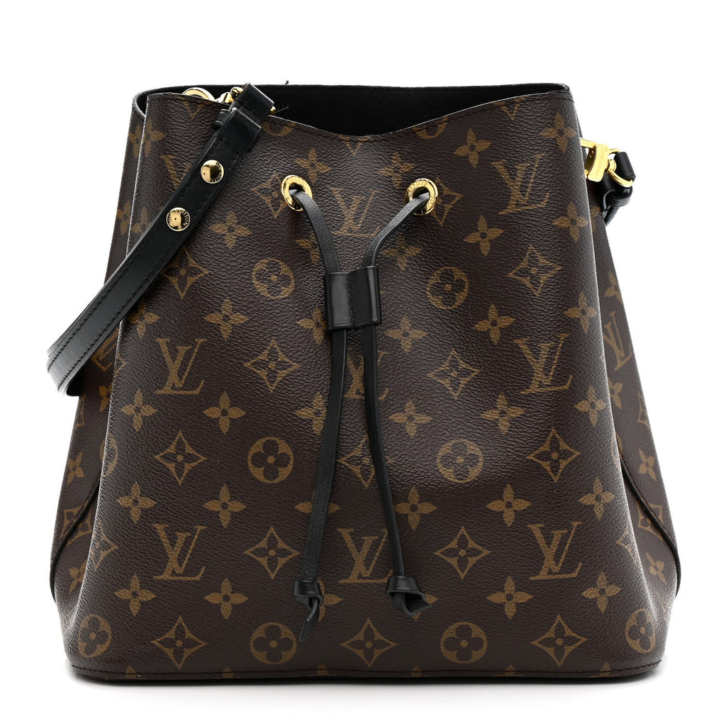 Louis Vuitton Monogram Neonoe MM Black