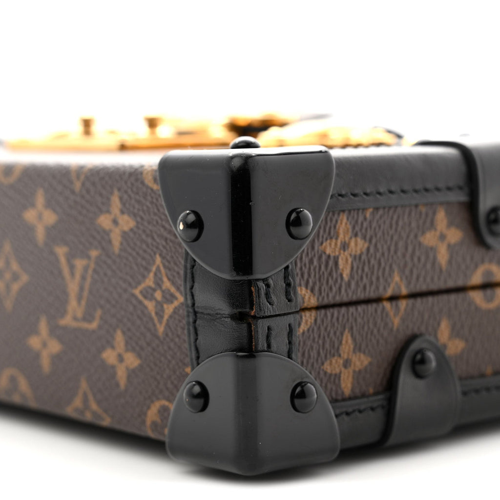 Louis Vuitton Monogram Petite Malle Black