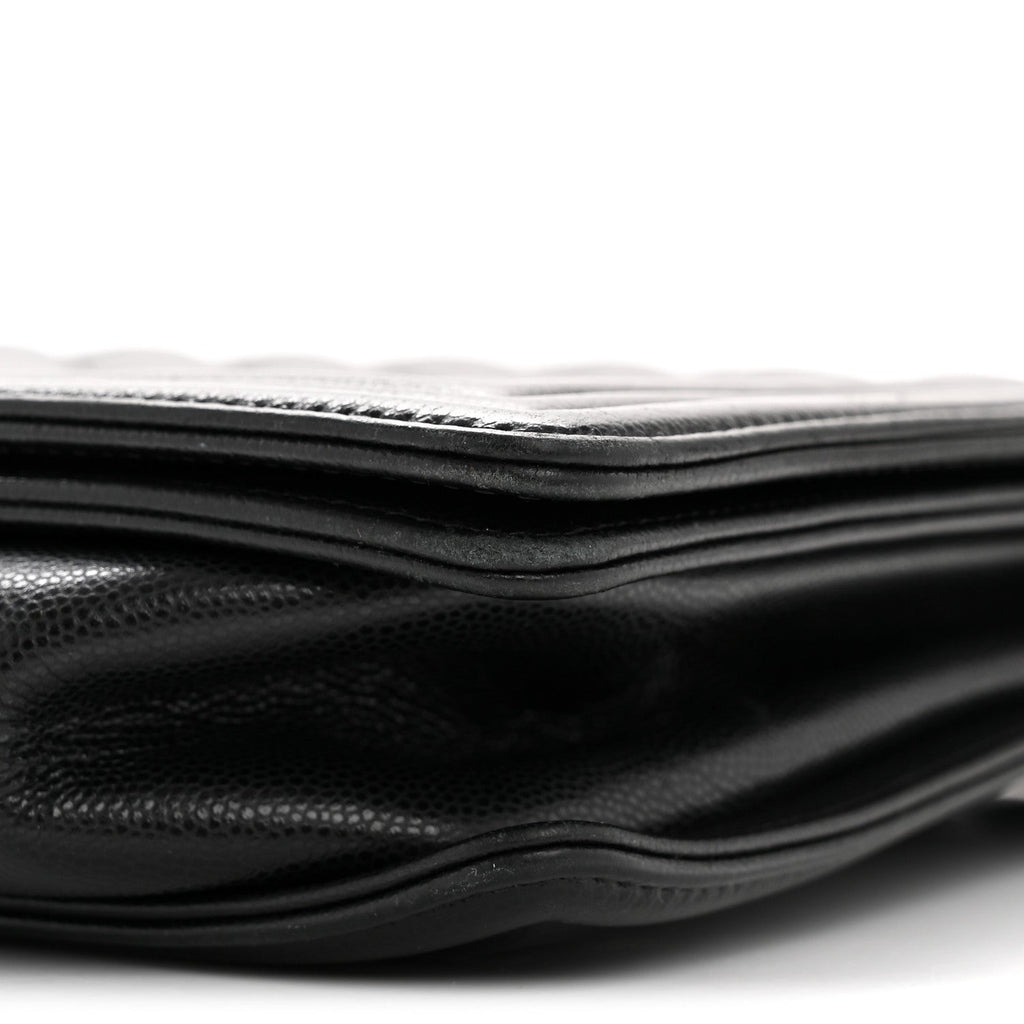 Chanel Caviar Quilted Large Boy Flap Black
