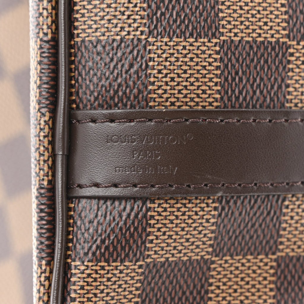 Louis Vuitton Damier Ebene Speedy Bandouliere 25