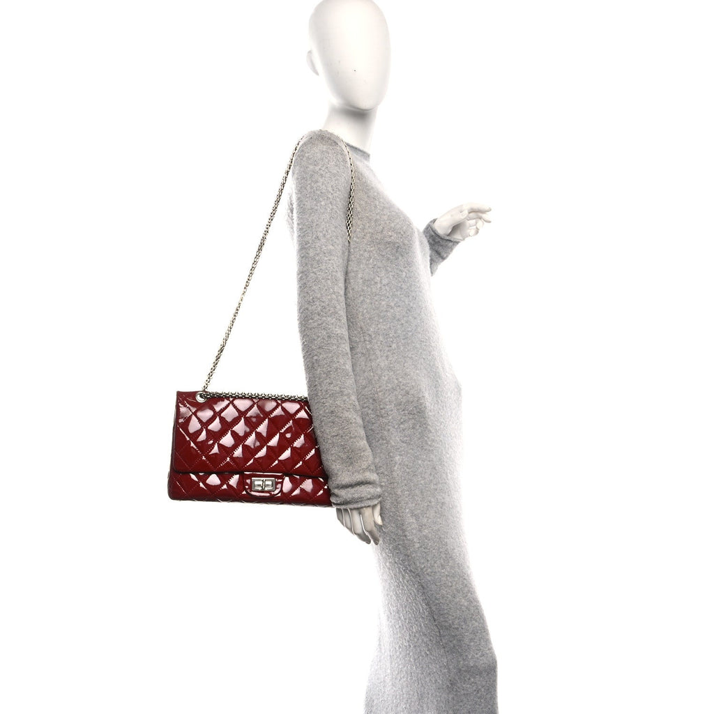 Chanel Patent Quilted 2.55 Reissue 226 Flap Red