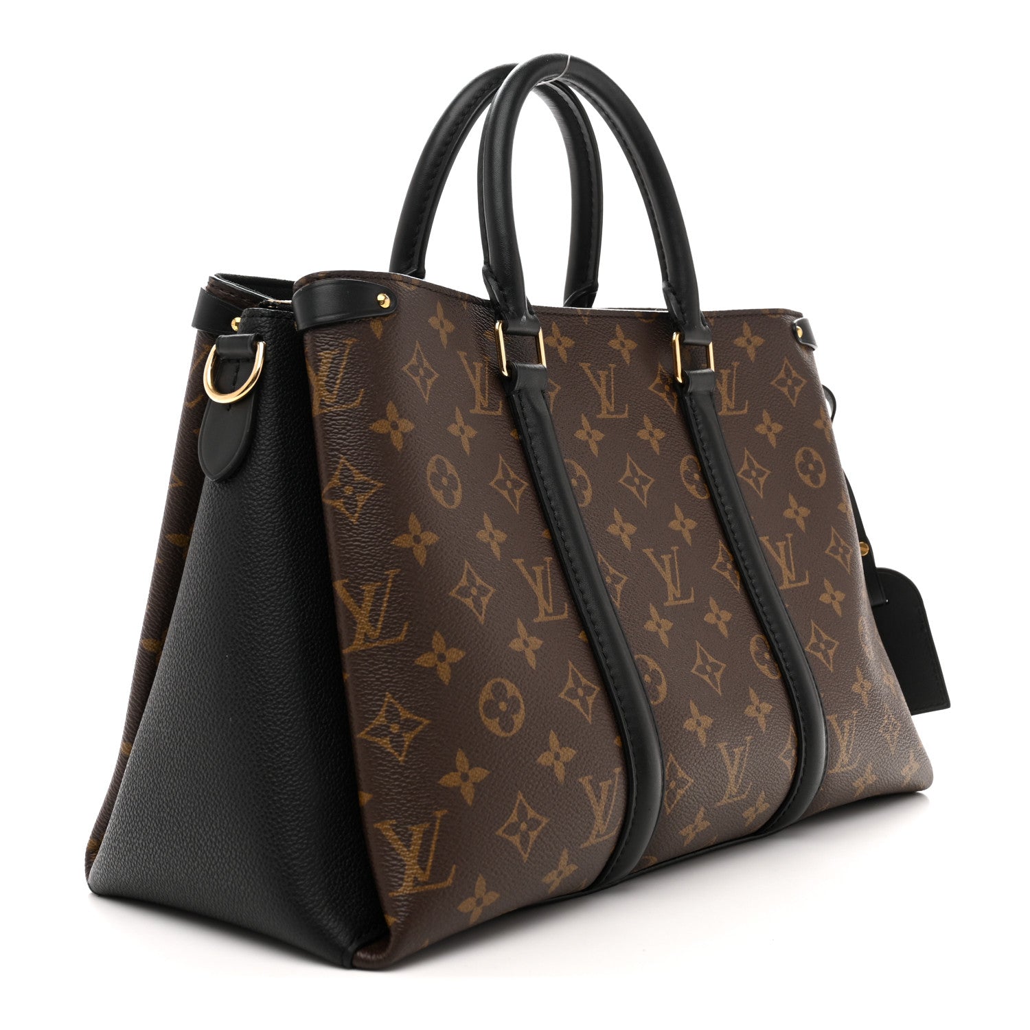 Louis Vuitton Monogram Soufflot MM Black