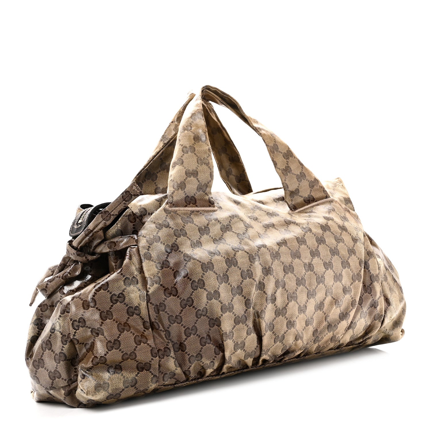Gucci Crystal Monogram Medium Hysteria Top Handle Bag