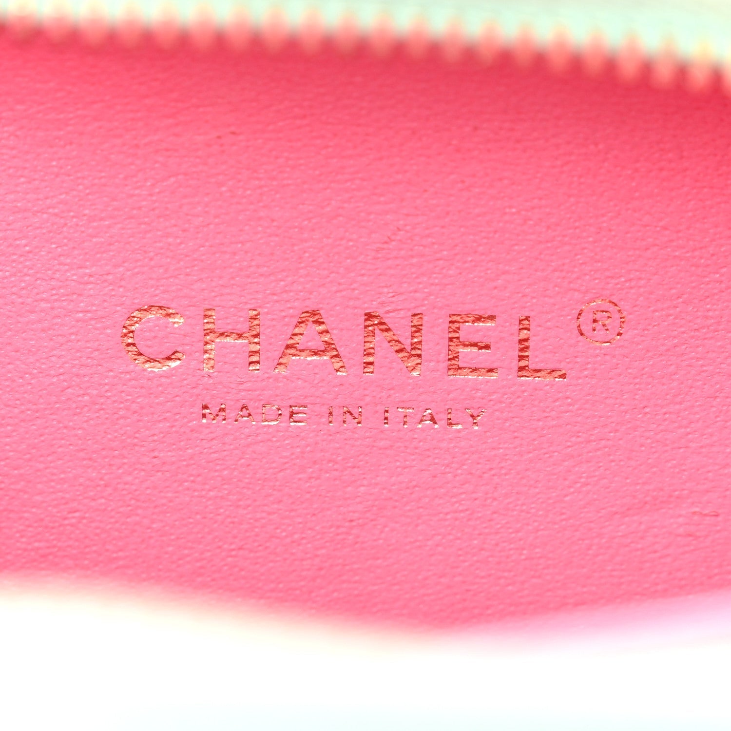 Chanel Caviar Quilted Small CC Filigree Vanity Case Pink Green Blue