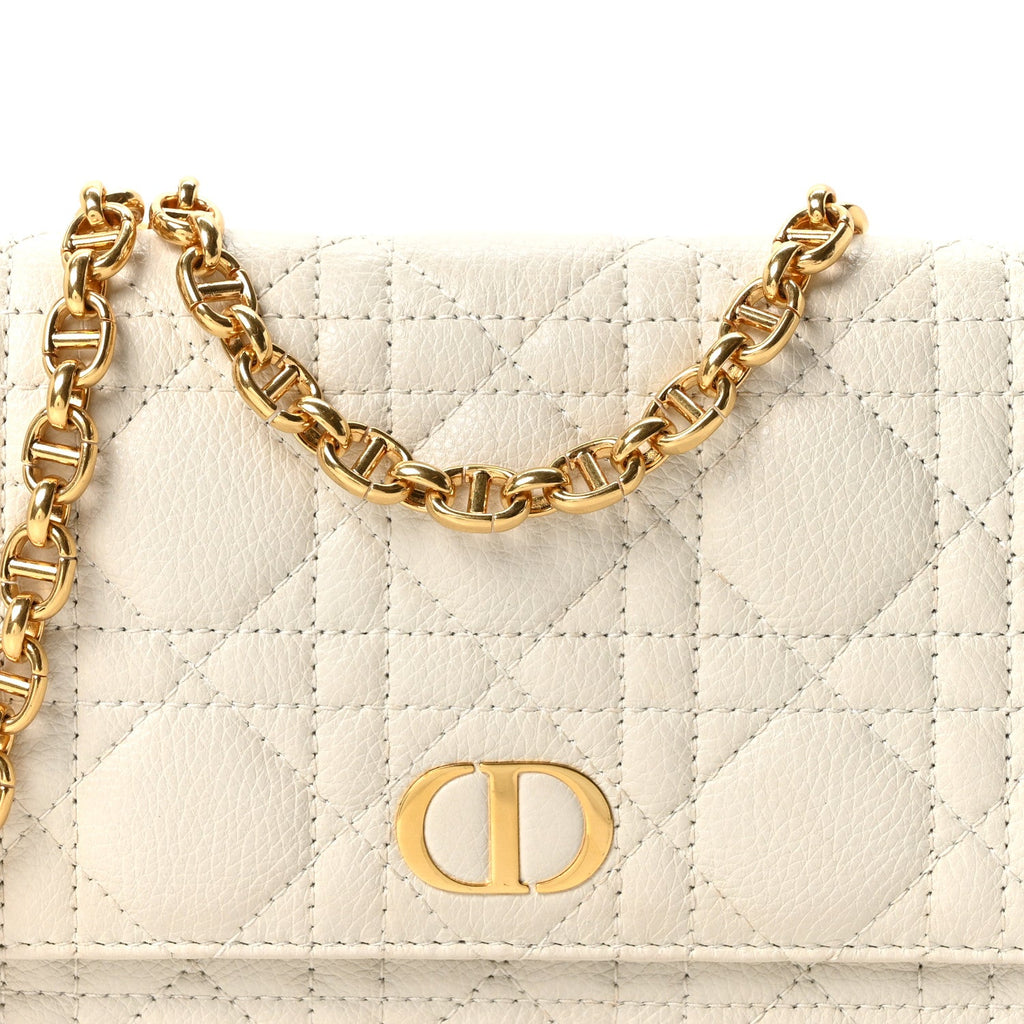 Christian Dior Supple Calfskin Caro Belt Bag Latte