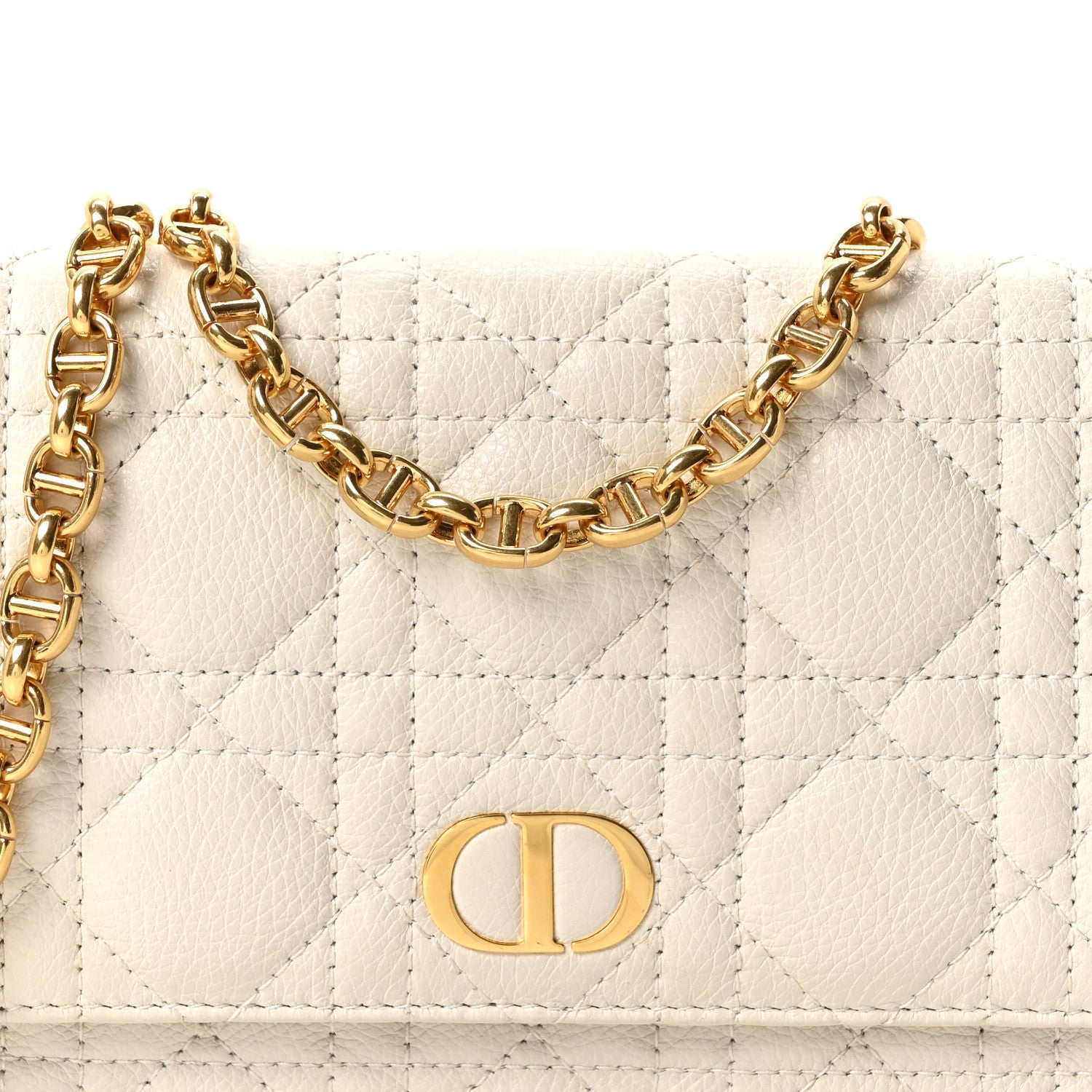 Christian Dior Supple Calfskin Caro Belt Bag Latte