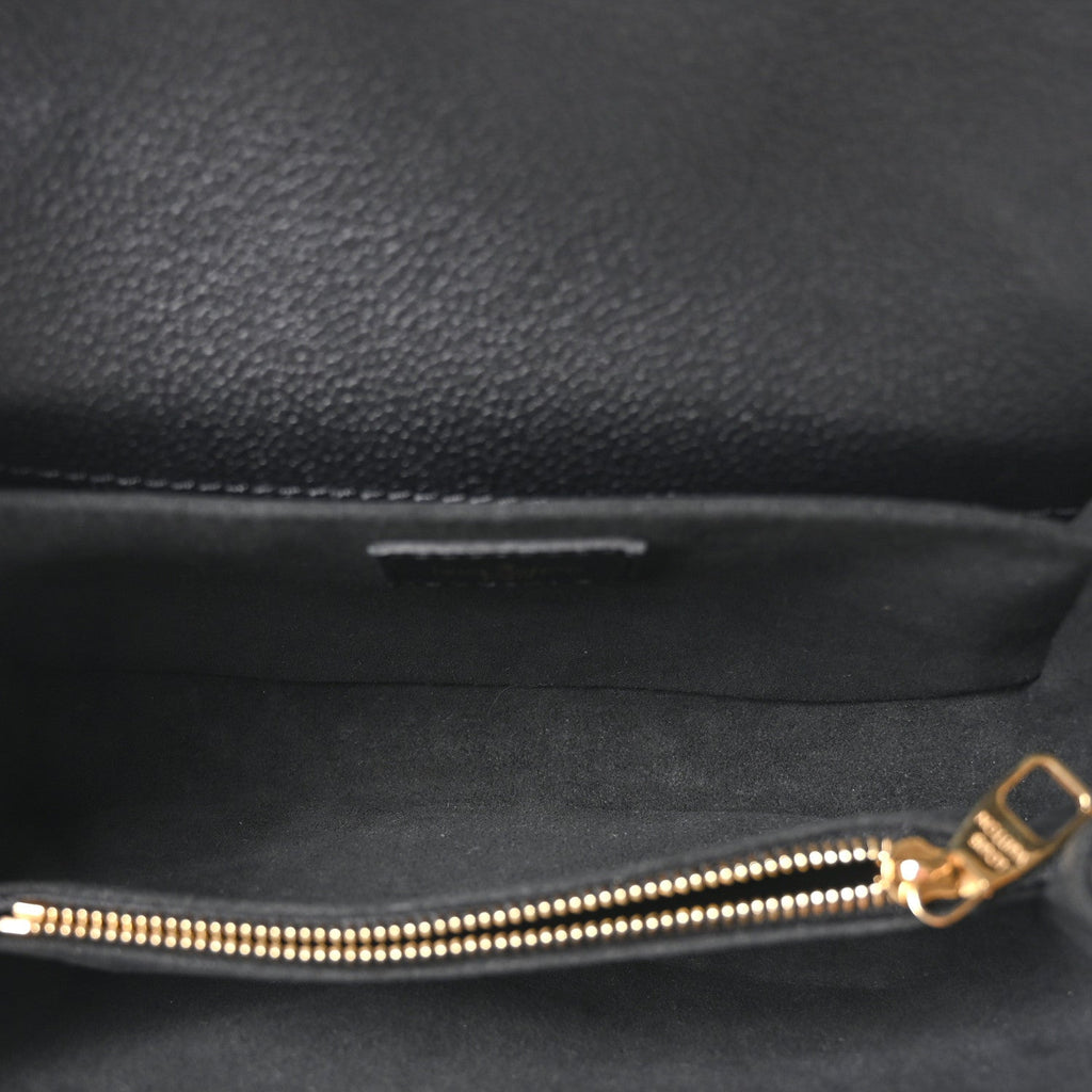 Louis Vuitton Empreinte Pochette Metis East West Black