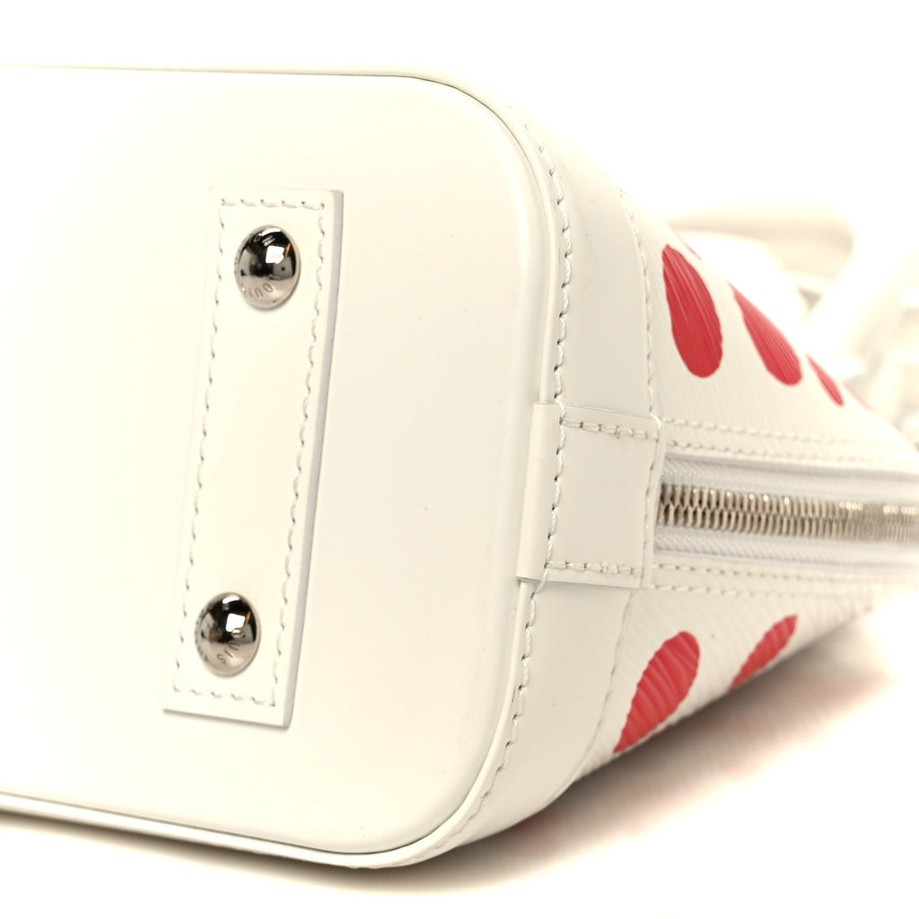 Louis Vuitton LV X YK Epi Alma BB White