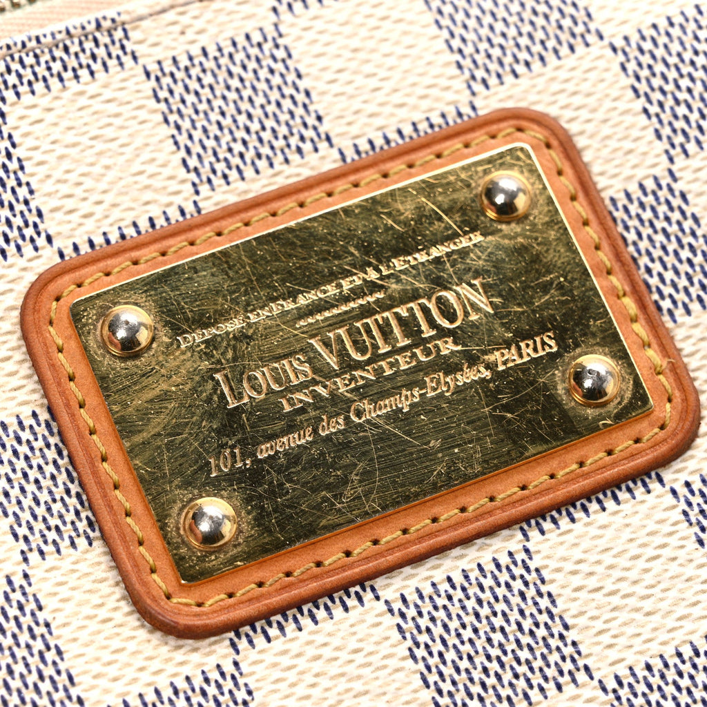 Louis Vuitton Damier Azur Eva Clutch