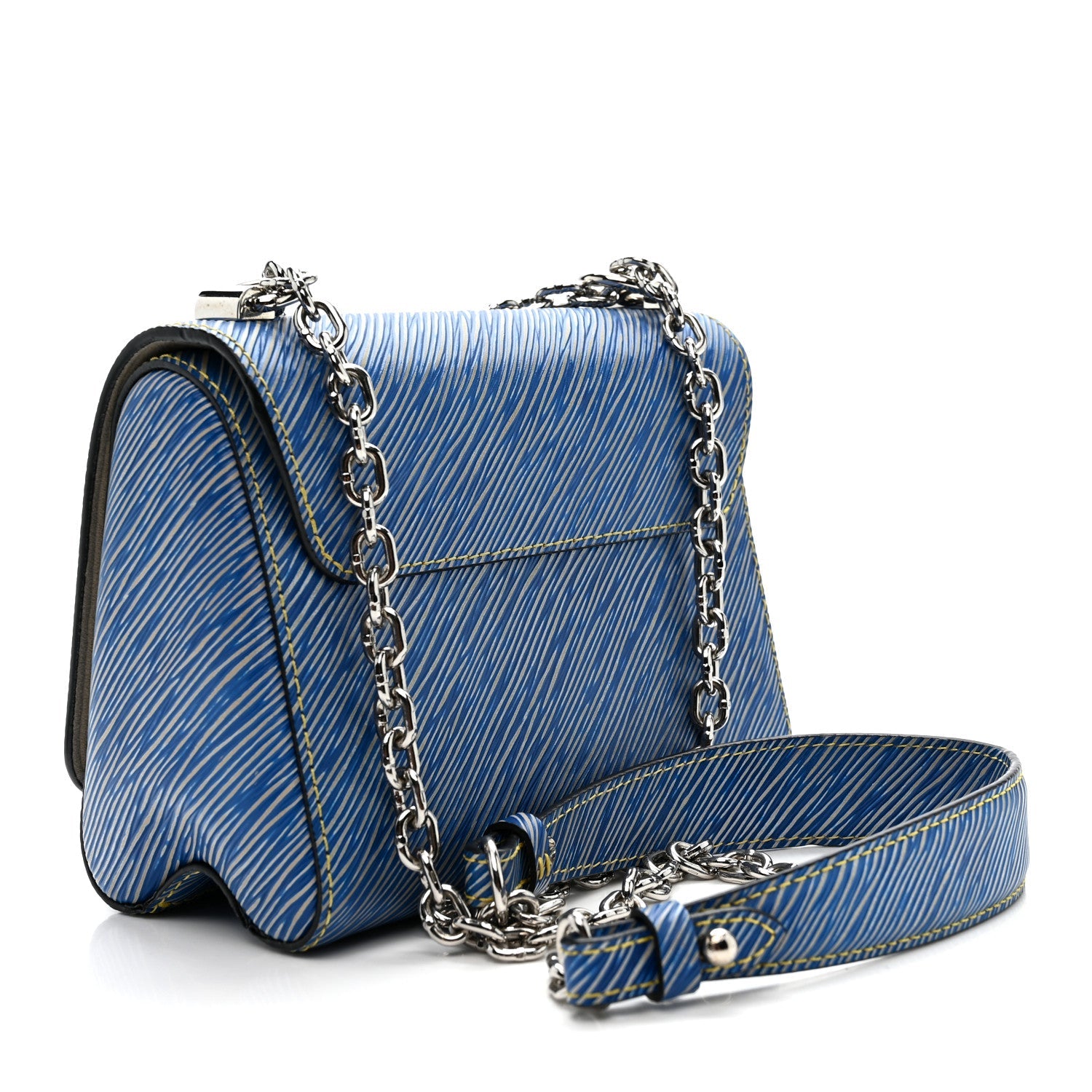 Louis Vuitton Epi Twist Shoulder Bag PM Denim Light