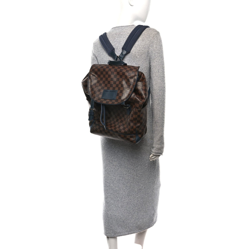 Louis Vuitton Damier Ebene Runner Backpack