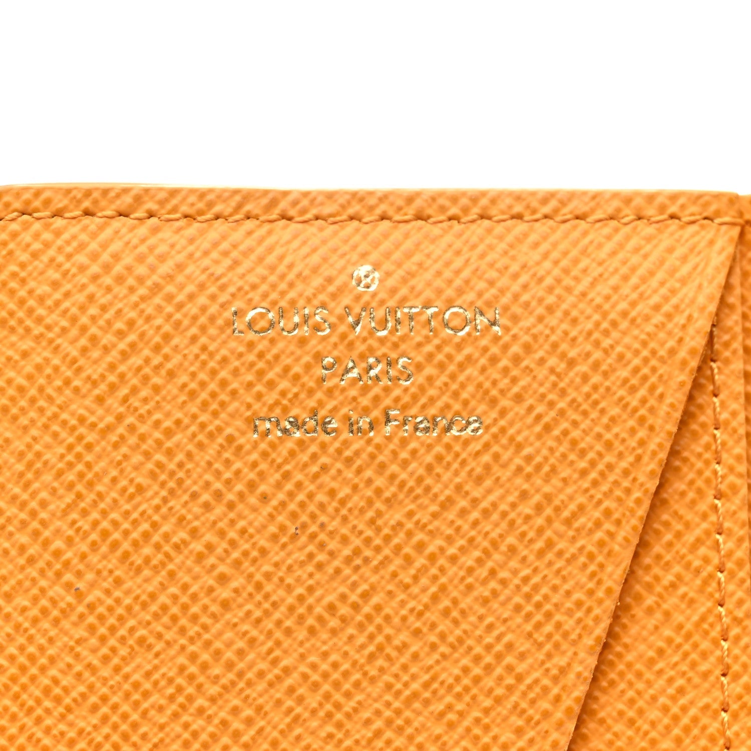 Louis Vuitton Monogram Heritage Pocket Organizer Safran Yellow
