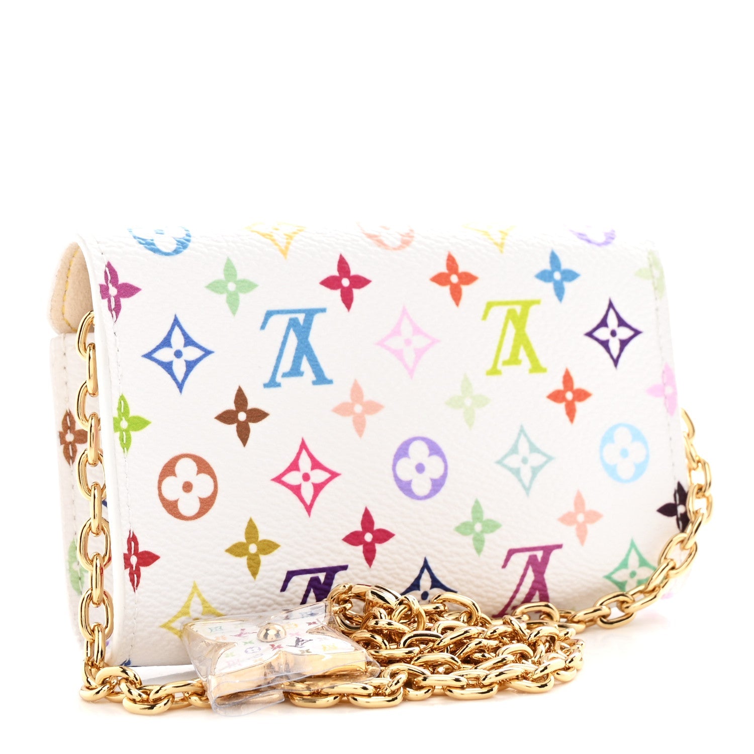 Louis Vuitton LV X TM Monogram Multicolor Pouch Metis Belt White