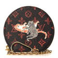 Louis Vuitton Calfskin Catogram Micro Boite Chapeau Marron