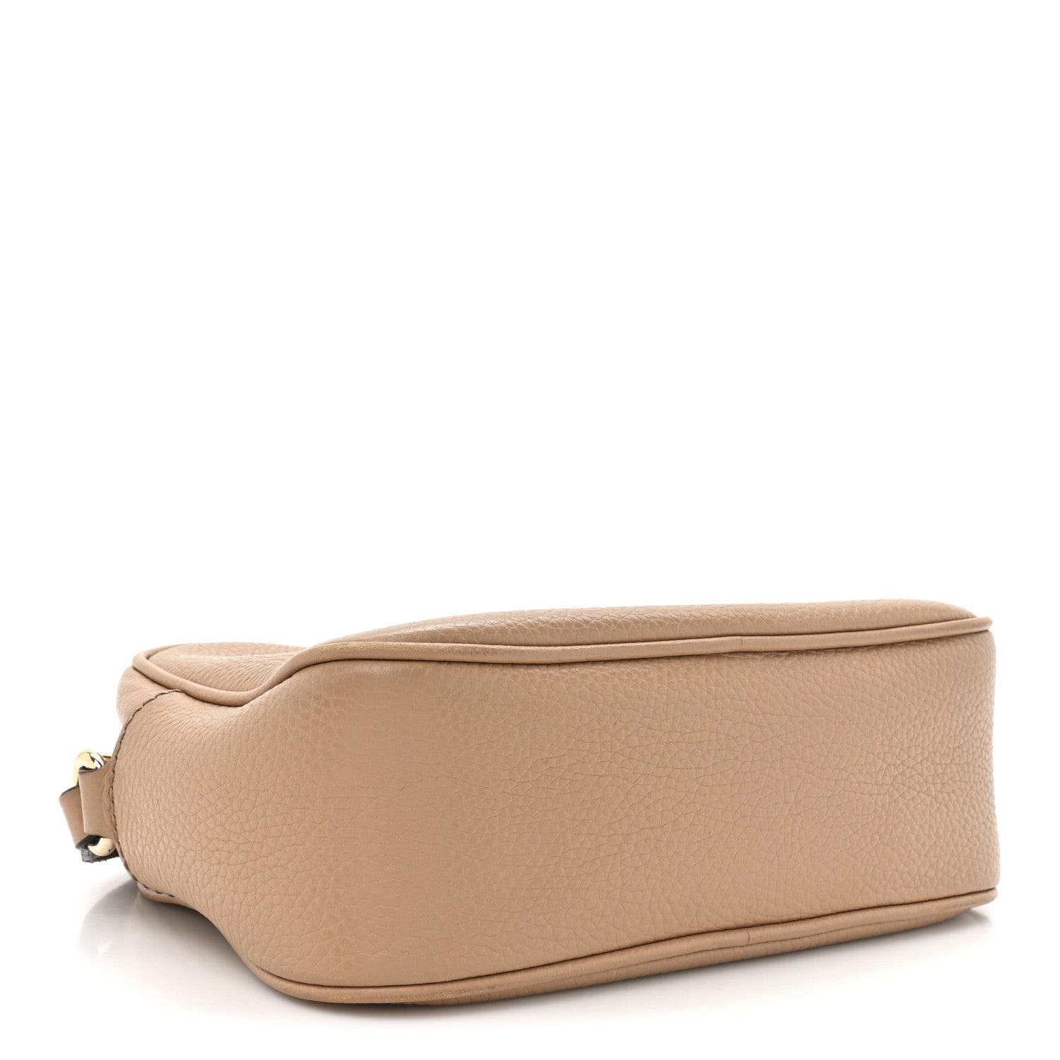 Gucci Pebbled Calfskin Small Soho Disco Bag Rose Beige