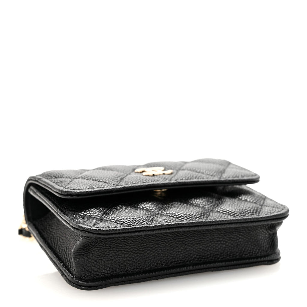 Chanel Caviar Quilted Belt Bag Black