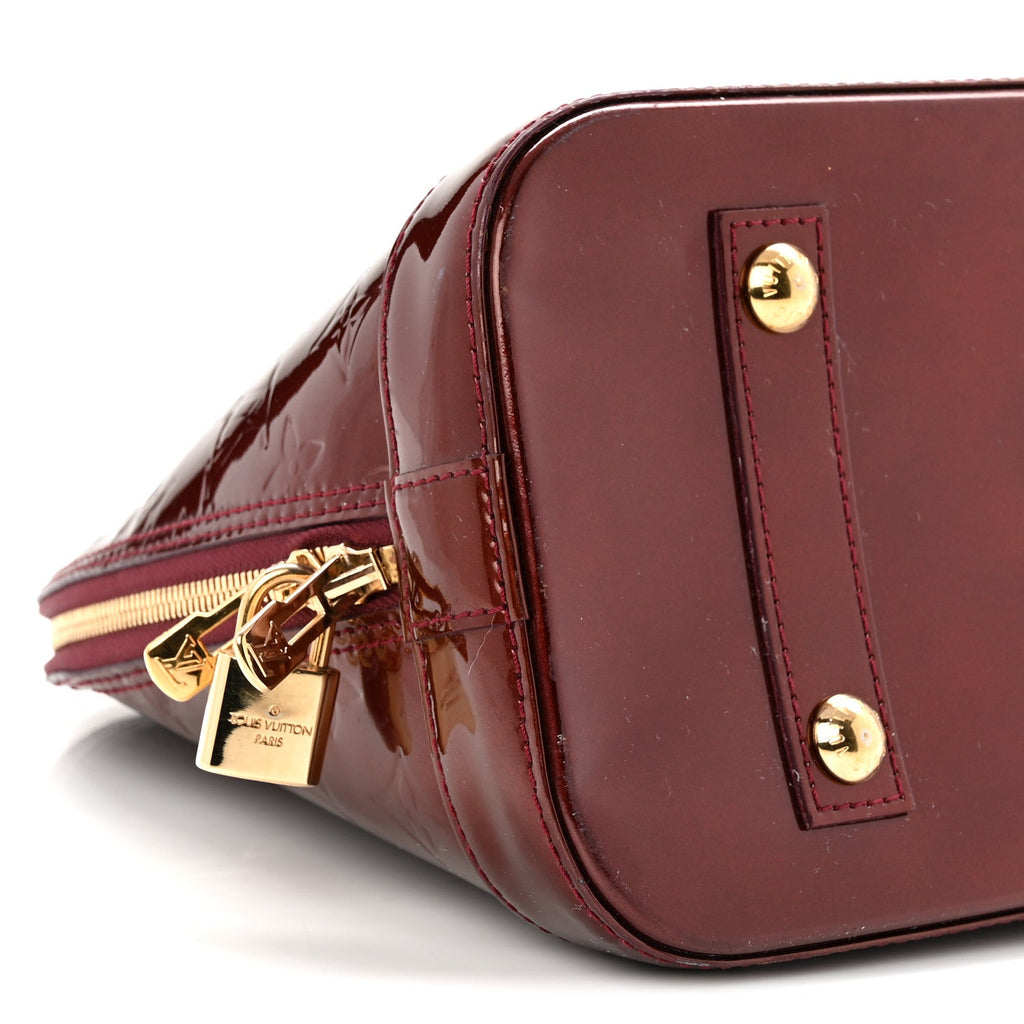 Louis Vuitton Vernis Alma PM Rouge Fauviste