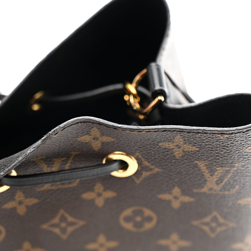 Louis Vuitton Monogram Neonoe MM Black