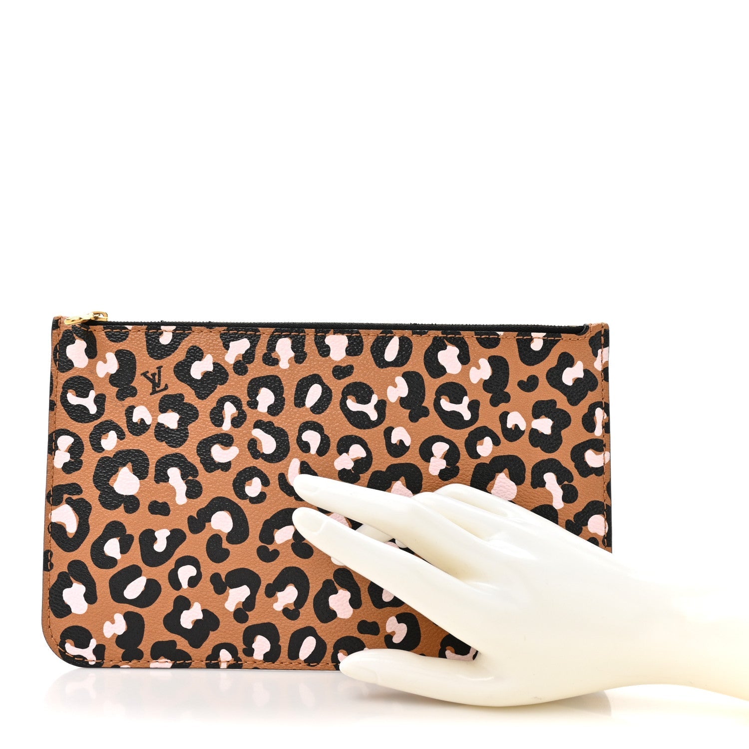Louis Vuitton Empreinte Monogram Giant Wild At Heart Neverfull MM Pochette Brown