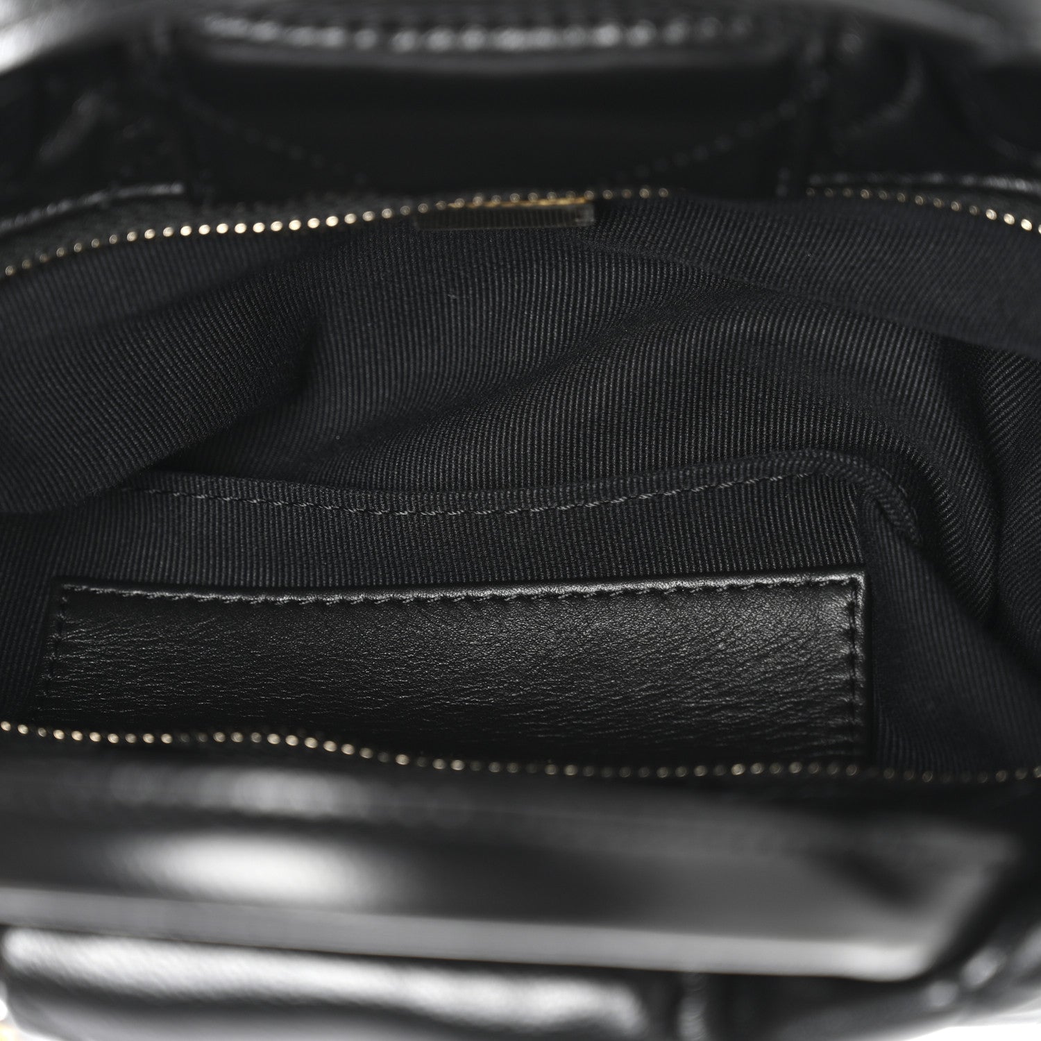 Chanel Lambskin Quilted Mini Bow Bag Black