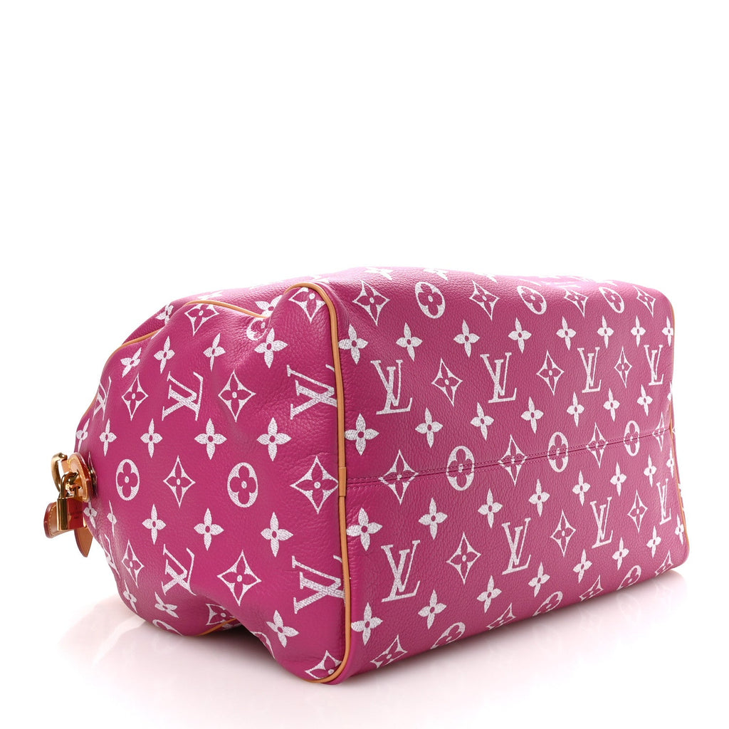 Louis Vuitton Calfskin Monogram Speedy P9 Bandouliere 40 Agate