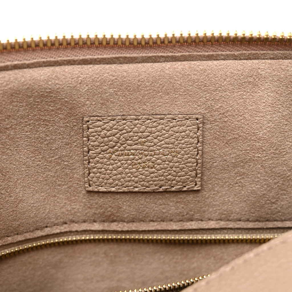 Louis Vuitton Empreinte Monogram Giant Speedy Bandouliere 25 Tourterelle